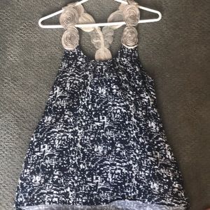 Francesca’s tank with flower detail!